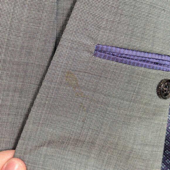 Ted Baker London Endurance Jay CT Sport Coat Suit Jacket Blazer Mens 44L Wool - Picture 7 of 7